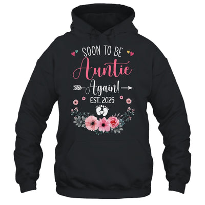 Soon To Be Auntie Again Est 2025 Mothers Day Shirt & Tank Top | teecentury