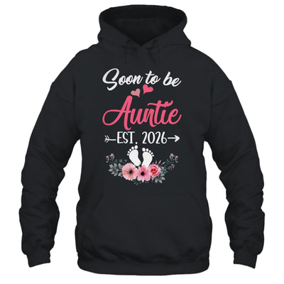 Soon To Be Auntie Est 2026 Mothers Day First Time Auntie Shirt & Tank Top | teecentury