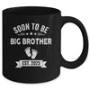 Soon To Be Big Brother 2025 New First Time Brother Mug | teecentury