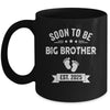 Soon To Be Big Brother 2025 New First Time Brother Mug | teecentury
