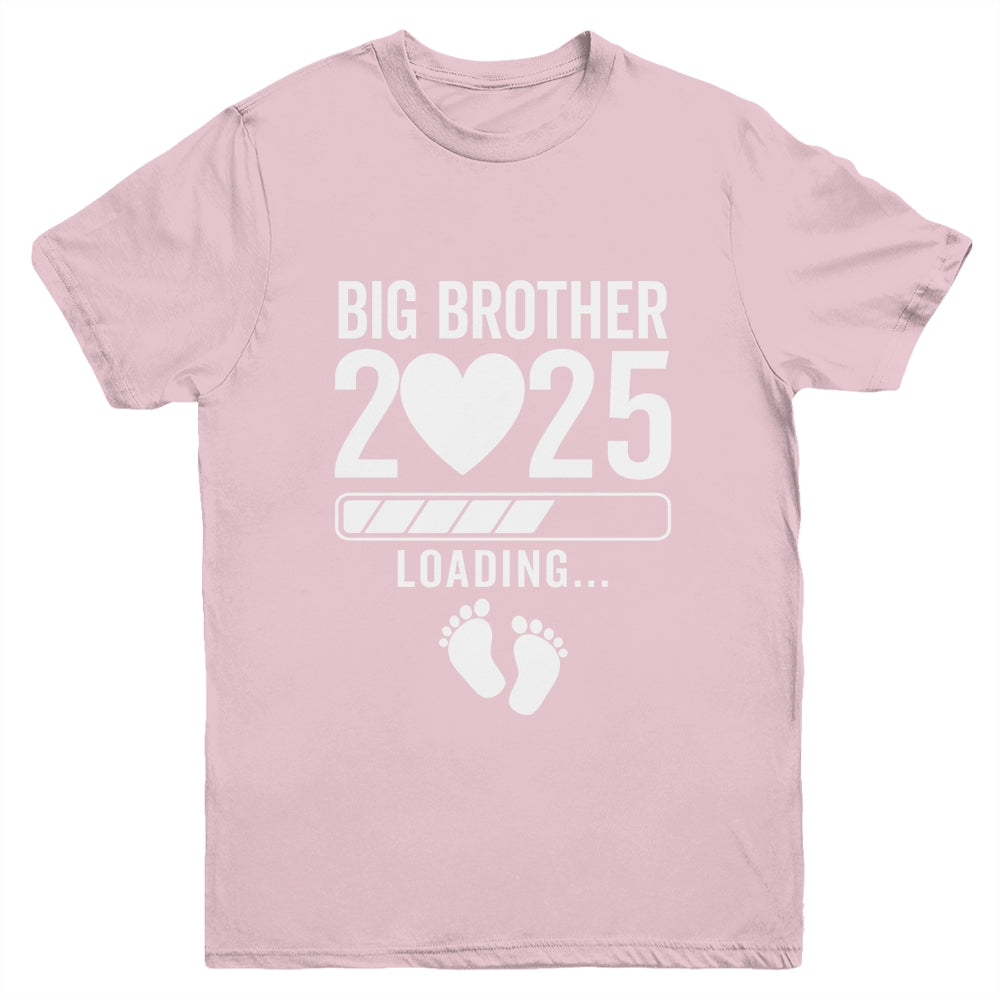 Soon To Be Big Brother 2025 Pregnancy Announcement Loading Youth Shirt | teecentury