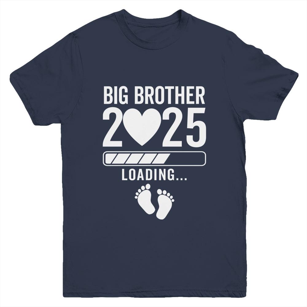 Soon To Be Big Brother 2025 Pregnancy Announcement Loading Youth Shirt | teecentury