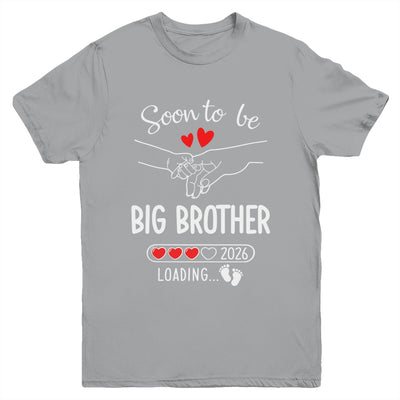 Soon To Be Big Brother 2026 Loading Pregnancy Announcement Brother Youth Shirt | teecentury