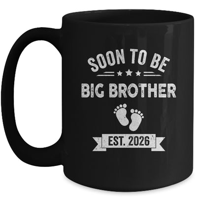 Soon To Be Big Brother 2026 New First Time Brother Mug | teecentury