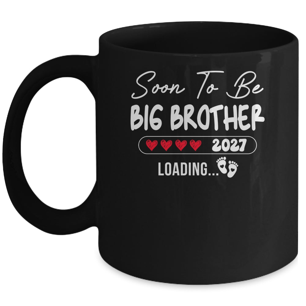 Soon To Be Big Brother 2027 Loading Promoted To Brother Est 2027 Mug | teecentury