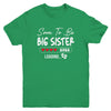 Soon To Be Big Sister 2025 Loading Promoted To Sister Est 2025 Youth Shirt | teecentury
