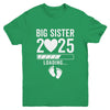 Soon To Be Big Sister 2025 Pregnancy Announcement Loading Youth Shirt | teecentury
