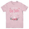 Soon To Be Big Sister Again Est 2024 New Sister Youth Shirt | teecentury