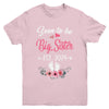 Soon To Be Big Sister Est 2024 New First Time Sister Youth Shirt | teecentury