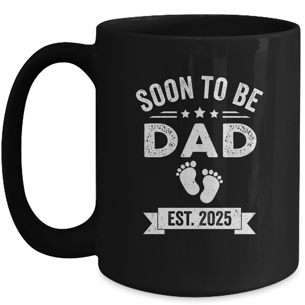 Soon To Be Dad 2025 Fathers Day First Time Daddy Mug | teecentury