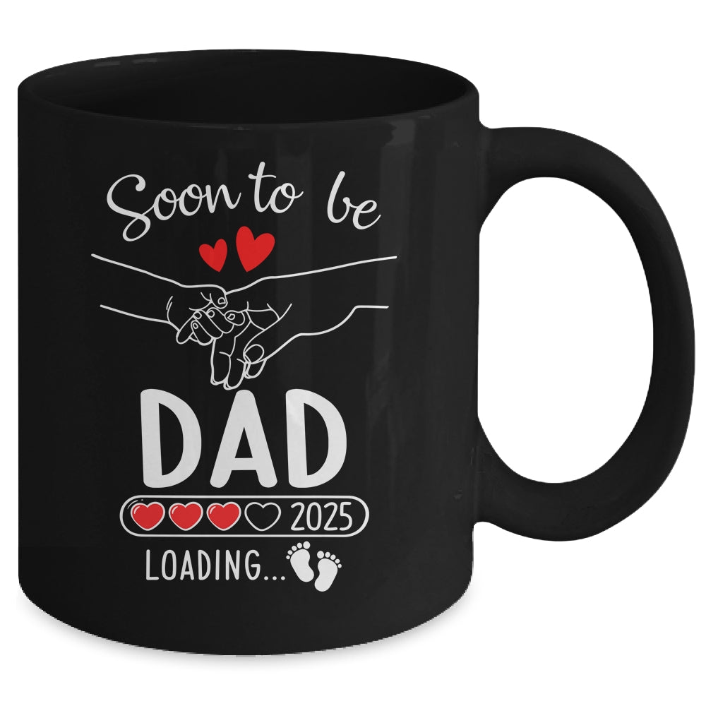 Soon To Be Dad 2025 Loading Pregnancy Announcement Dad Mug | teecentury
