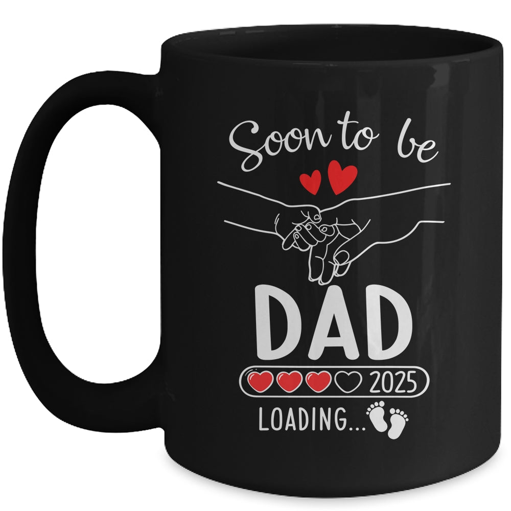 Soon To Be Dad 2025 Loading Pregnancy Announcement Dad Mug | teecentury