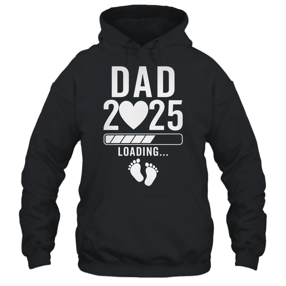 Soon To Be Dad 2025 Pregnancy Announcement Loading Shirt & Hoodie | teecentury