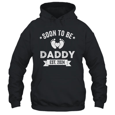 Soon To Be Daddy 2024 Fathers Day First Time Dad Shirt & Hoodie | teecentury