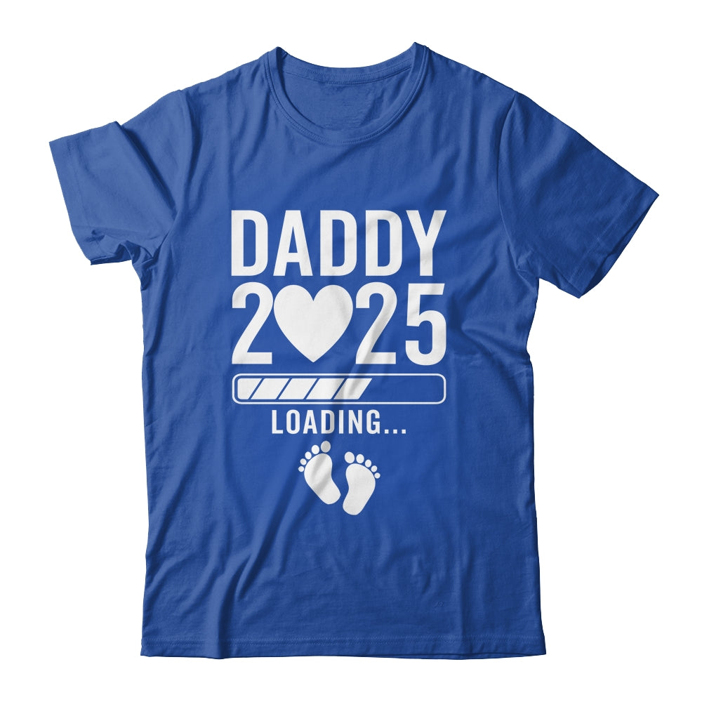 Soon To Be Daddy 2025 Pregnancy Announcement Loading Shirt & Hoodie | teecentury