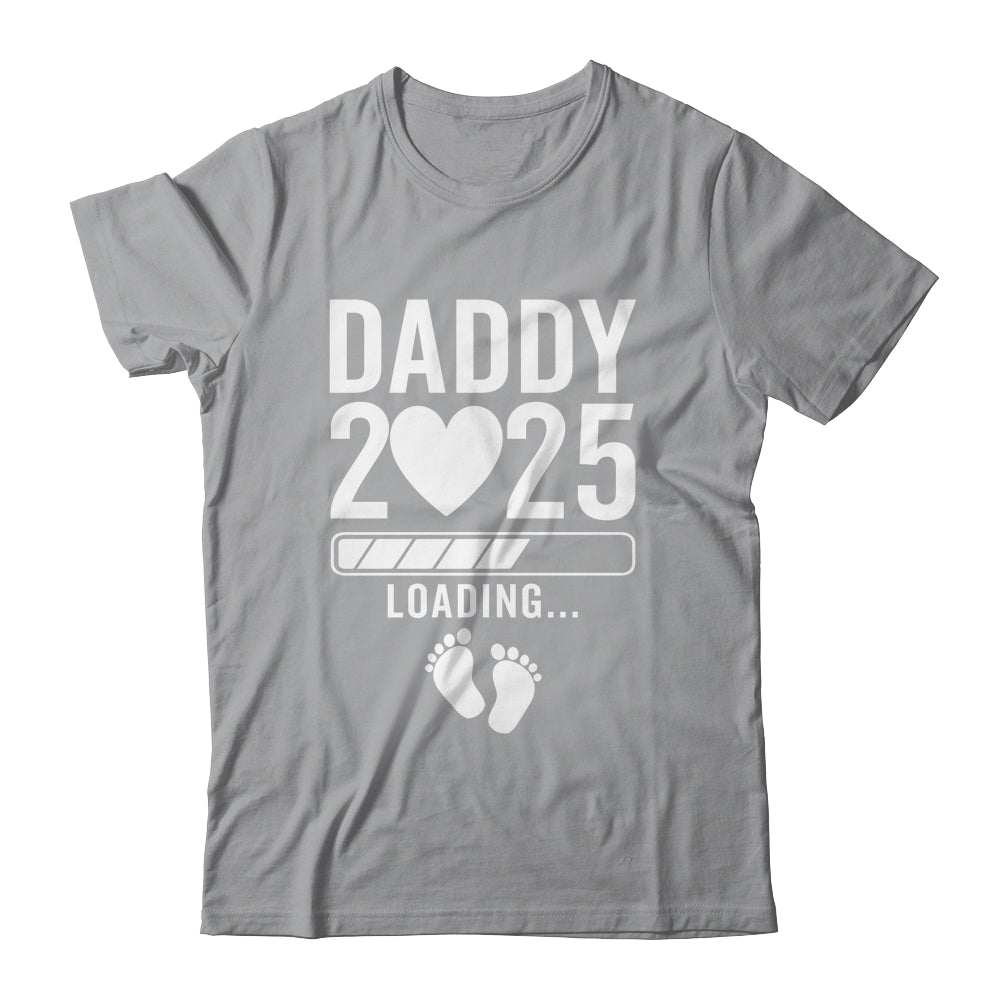 Soon To Be Daddy 2025 Pregnancy Announcement Loading Shirt & Hoodie | teecentury