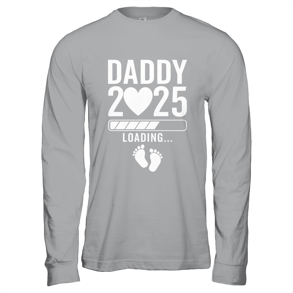 Soon To Be Daddy 2025 Pregnancy Announcement Loading Shirt & Hoodie | teecentury