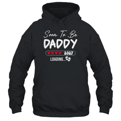 Soon To Be Daddy 2027 Loading Promoted To Daddy Est 2027 Shirt & Tank Top | teecentury