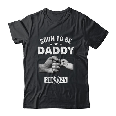 Soon To Be Daddy Est 2024 Fathers Day First Time New Dad Shirt & Hoodie | teecentury