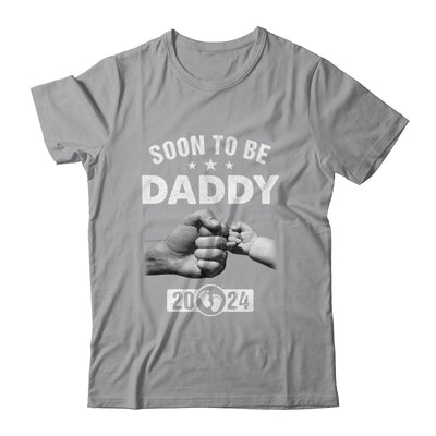 Soon To Be Daddy Est 2024 Fathers Day First Time New Dad Shirt & Hoodie | teecentury