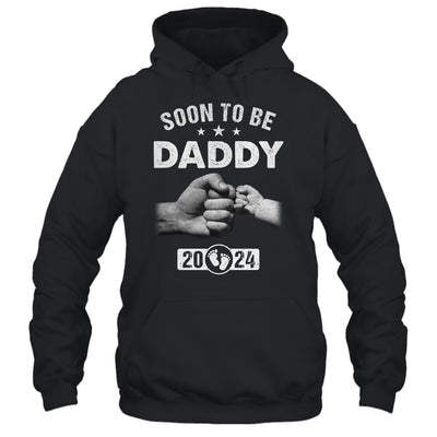 Soon To Be Daddy Est 2024 Fathers Day First Time New Dad Shirt & Hoodie | teecentury