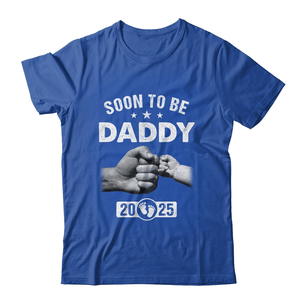 Soon To Be Daddy Est 2025 Fathers Day First Time New Dad Shirt & Hoodie | teecentury