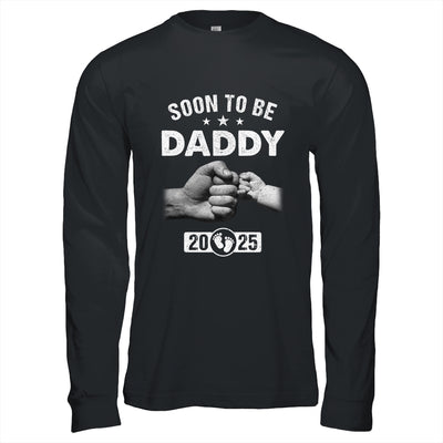 Soon To Be Daddy Est 2025 Fathers Day First Time New Dad Shirt & Hoodie | teecentury