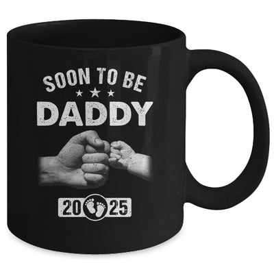 Soon To Be Daddy Est 2025 Fathers Day First Time New Dad Mug | teecentury