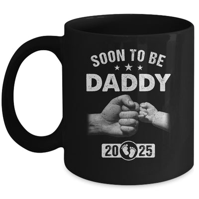 Soon To Be Daddy Est 2025 Fathers Day First Time New Dad Mug | teecentury