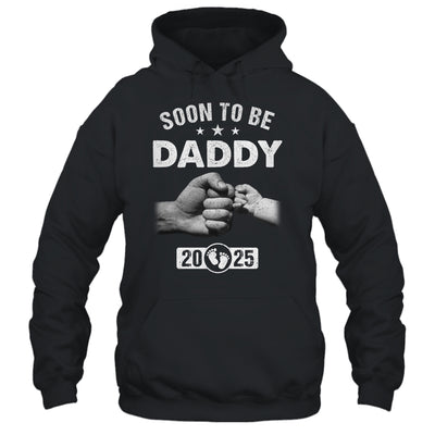 Soon To Be Daddy Est 2025 Fathers Day First Time New Dad Shirt & Hoodie | teecentury
