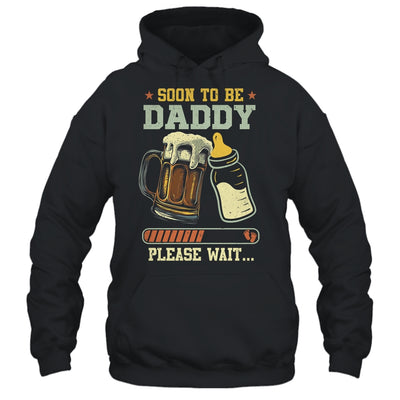 Soon To Be Daddy Est 2025 Pregnancy Announcement Loading Shirt & Hoodie | teecentury