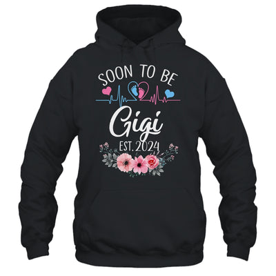 Soon To Be Gigi 2024 First Time Pregnancy Announcement Shirt & Tank Top | teecentury