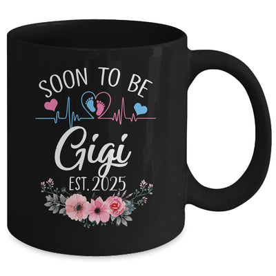 Soon To Be Gigi 2025 First Time Pregnancy Announcement Mug | teecentury