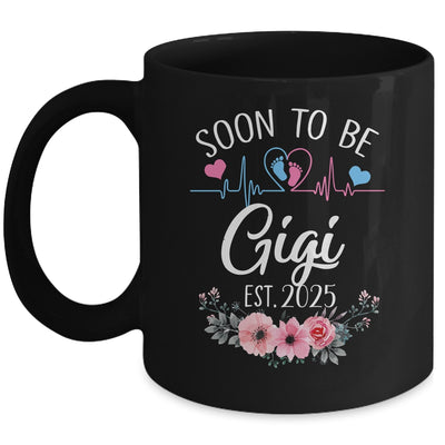 Soon To Be Gigi 2025 First Time Pregnancy Announcement Mug | teecentury