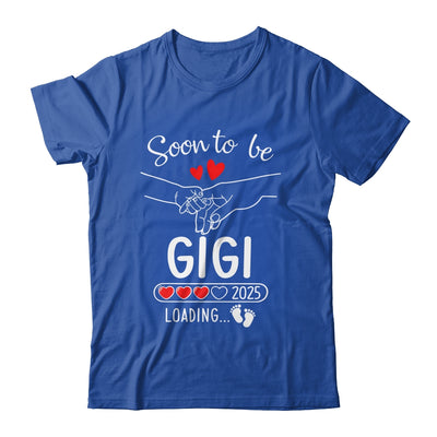 Soon To Be Gigi 2025 Loading Pregnancy Announcement Gigi Shirt & Tank Top | teecentury