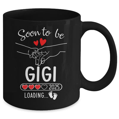 Soon To Be Gigi 2025 Loading Pregnancy Announcement Gigi Mug | teecentury