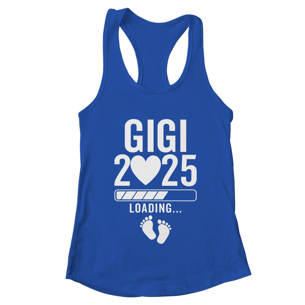Soon To Be Gigi 2025 Pregnancy Announcement Loading Shirt & Tank Top | teecentury