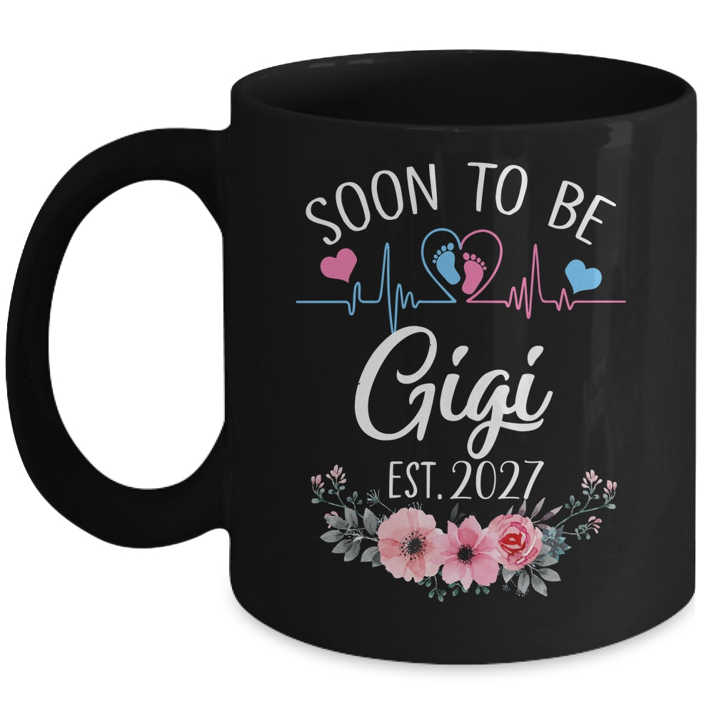 Soon To Be Gigi 2027 First Time Pregnancy Announcement Mug | teecentury