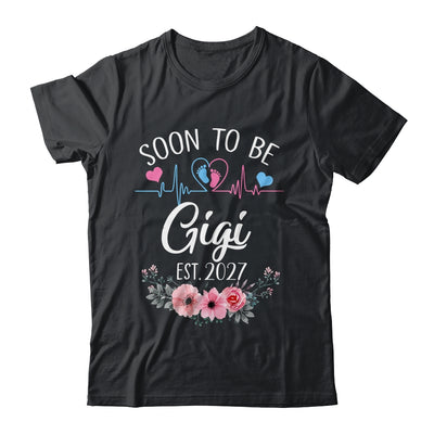 Soon To Be Gigi 2027 First Time Pregnancy Announcement Shirt & Tank Top | teecentury