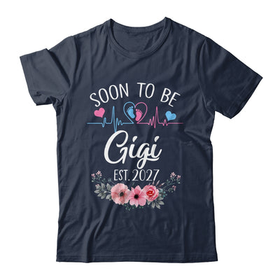 Soon To Be Gigi 2027 First Time Pregnancy Announcement Shirt & Tank Top | teecentury
