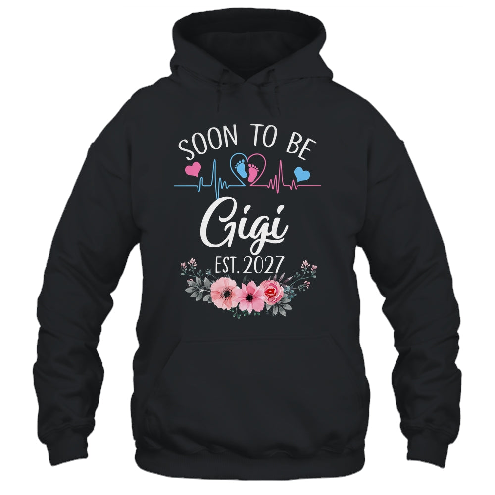Soon To Be Gigi 2027 First Time Pregnancy Announcement Shirt & Tank Top | teecentury
