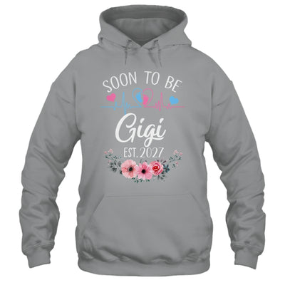 Soon To Be Gigi 2027 First Time Pregnancy Announcement Shirt & Tank Top | teecentury