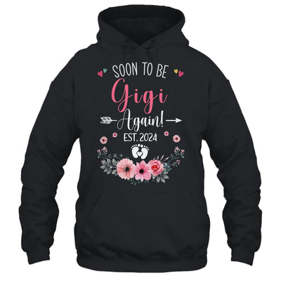 Soon To Be Gigi Again Est 2024 Mothers Day Shirt & Tank Top | teecentury