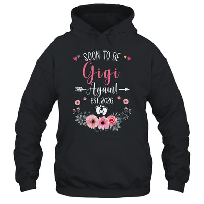 Soon To Be Gigi Again Est 2026 Mothers Day Shirt & Tank Top | teecentury