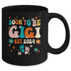 Soon To Be Gigi Est 2024 Pregnancy Announcement Groovy Mug | teecentury