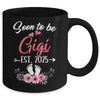 Soon To Be Gigi Est 2025 Mothers Day First Time Gigi Mug | teecentury