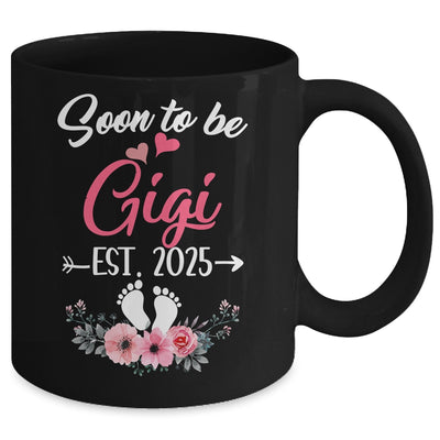 Soon To Be Gigi Est 2025 Mothers Day First Time Gigi Mug | teecentury