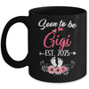 Soon To Be Gigi Est 2025 Mothers Day First Time Gigi Mug | teecentury