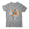 Soon To Be Gigi Est 2025 Pregnancy Announcement Groovy Shirt & Tank Top | teecentury