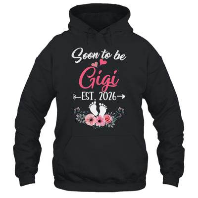 Soon To Be Gigi Est 2026 Mothers Day First Time Gigi Shirt & Tank Top | teecentury